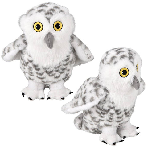 8" Animal Den Snowy Owl Plush - LLB Toys