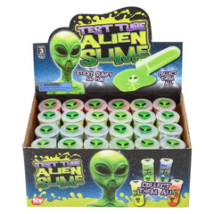 ALIEN TUBE SLIME (24PC/UN) LLB Slime & Putty