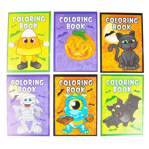 Halloween Coloring Book - 5" x 7"  - LLB Toys