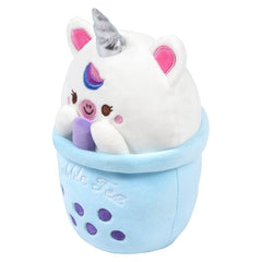 10″ Bubble Tea Animal Cup LLB Plush Toys