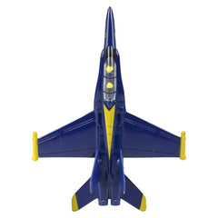 6.5" DIE-CAST PULL BACK F-18 BLUE ANGEL LLB Car Toys