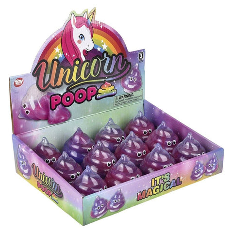 3" UNICORN POOP SLIME LLB Slime & Putty
