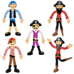 3.75" Bendable Pirate - LLB Toys