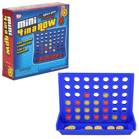 4.5" FOUR-IN-A-ROW GAME LLB kids toys