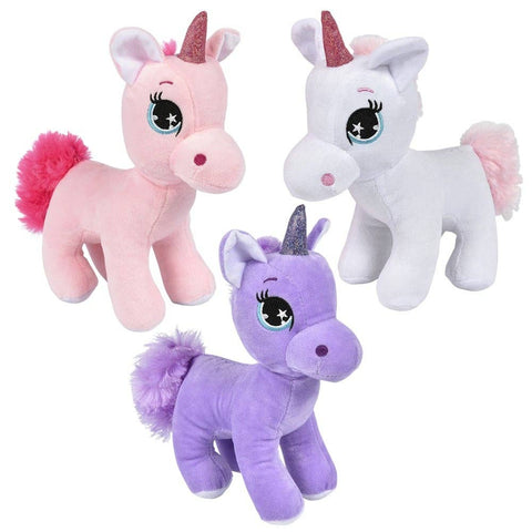 9″ Standing Unicorn LLB Plush Toys