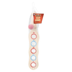12.33" WOODEN FLIP PADDLE GAME LLB kids toys