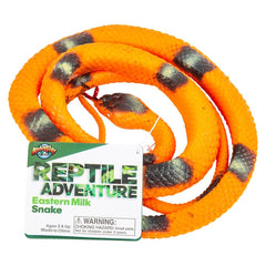 48" RUBBER EASTERN MILK SNAKE LLB kids toys