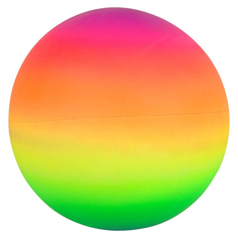 Rainbow Sports Ball (3 Asst.) 5" 24/31 - LLB Toys