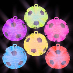 8" Light-Up Soccer Puffer Ball - LLB Toys