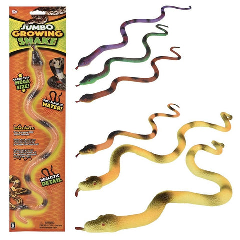 15.25" JUMBO GROWING SNAKE LLB kids toys
