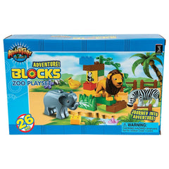 26 PC ZOO BLOCK SET LLB kids toys