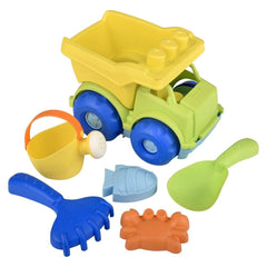 Dump Truck And 5pc Sand Toys - LLB Toys