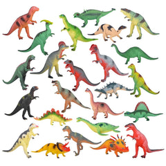 Dinosaurs (24 Asst.) 7" - 8" 24/39 - LLB Toys