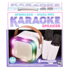 Wireless Karaoke Dual Mic Speaker - LLB Toys
