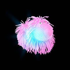 5.5" Light-Up Shaggy Dog Puffer - LLB Toys