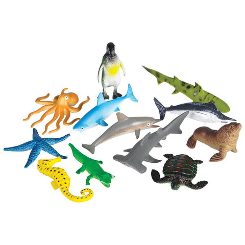 12PC AQUATIC MESH BAG PLAY SET LLB kids toys