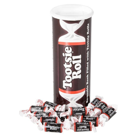 5.7 oz Tootsie Bank With Tootsie Rolls - LLB Toys