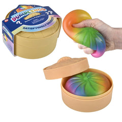 Rainbow Surprise Dumpling Squeeze Toy 3" - LLB Toys
