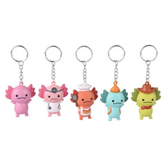 1.5" Collectible Axolotl Keychains 20ct- LLB Toys