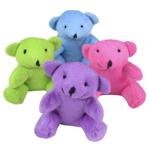4.5" NEON COLOR BEAR plush LLB Plush Toys