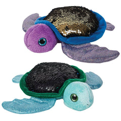 10" SEQUINIMALS TURTLE LLB Plush Toys
