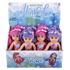 9" Bath Time Mermaid Doll - LLB Toys