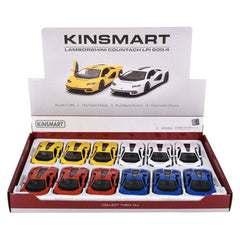 5" Diecast Pull Back Lamborghini Countach Lpi - LLB Toys