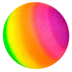 Neon Rainbow Playground Ball 16"  - LLB Toys