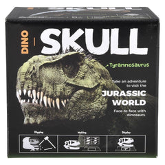 6.5" VELOCIRAPTOR SKULL EXCAVATION LLB kids toys