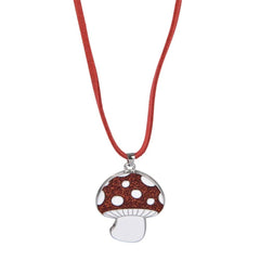 16" Mushroom Glitter Necklace - LLB Toys