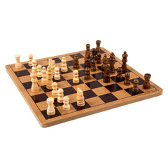 10" WOODEN CHESS SET