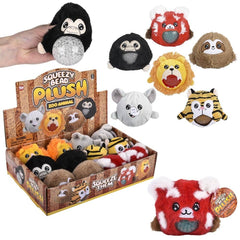3" Zoo Animal Squeezy Bead plush LLB Plush Toys