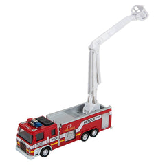 7" Fire Engine Toy with Light and Sound - LLB Toys