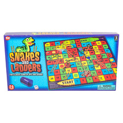 SNAKES AND LADDERS BOARD GAME LLB kids toys