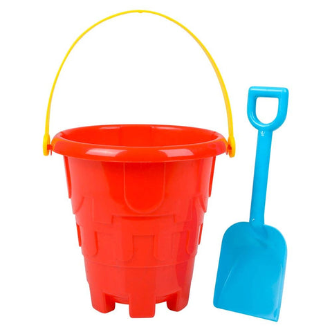 6" Beach Sand Pail & Shovel Set  - LLB Toys
