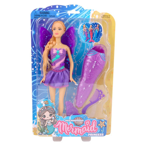 12" Mer-Morphosis Mermaid Princess - LLB Toys