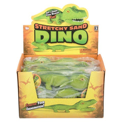 7.5" STRETCHY SAND DINOSAUR LLB kids toys