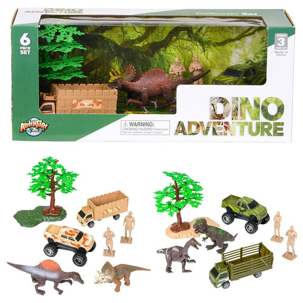 6 PC DINOSAUR PLAYSET LLB kids toys