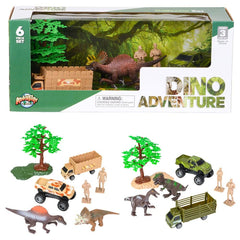6 PC DINOSAUR PLAYSET LLB kids toys