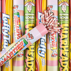 SUPER BANK TUBE CANDY ASSORTMENT 6PCS LLB kids toys