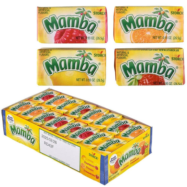 Mamba Fruit Chews 48ct LLB Candy
