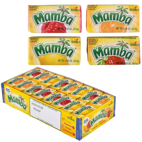Mamba Fruit Chews 48ct LLB Candy