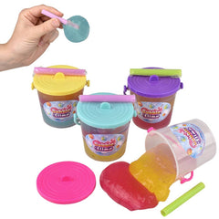2.5" Bucket Bubble Slime 12ct