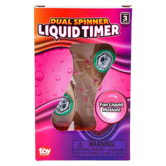 DUAL SPINNER LIQUID TIMER SLOTH LLB kids toys