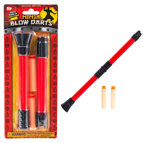 13" NINJA BLOW DARTS LLB kids toys