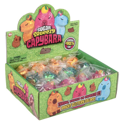 Squeezy Sugar Capybara 2.5" - LLB Toys