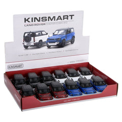 5" Diecast Pull Back Land Rover Defender 90 LLB kids toys