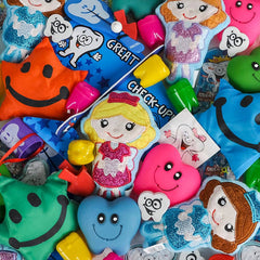 100 PC DENTAL TREASURE CHEST ASSORTMENT LLB kids toys