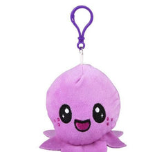 REVERSE EEZ plush OCTOPUS CLIP ON 3" LLB Plush Toys