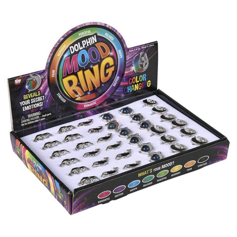 Dolphin Mood Ring- LLB Toys